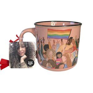 Pride Parade Mug LGBTQ Kenzi Studio New Pink